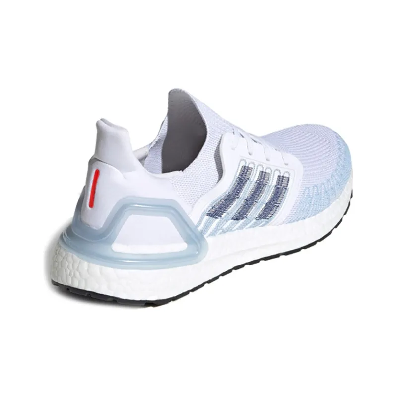 Adidas Ultraboost 20 White/Blue-3