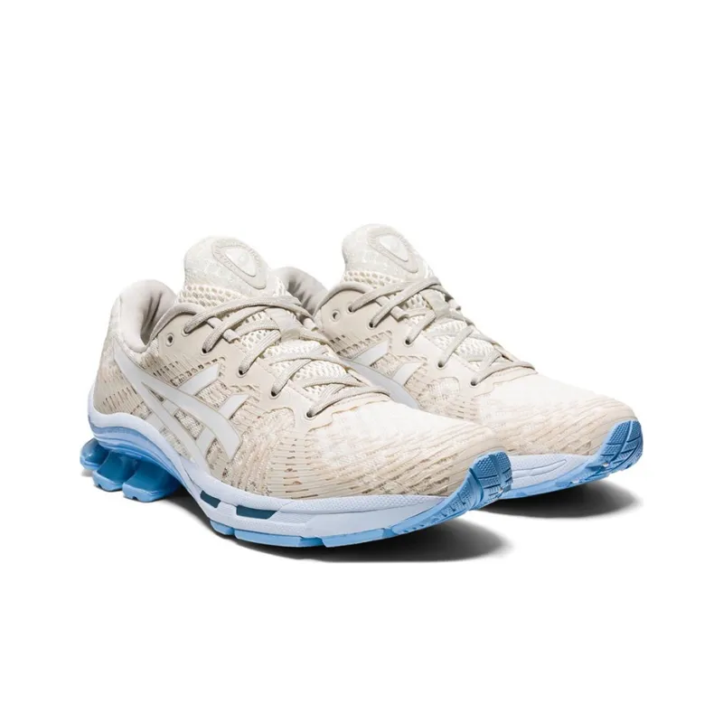 Asics Gel Kinsei OG Breathable And Wear resistant Low Top Running Shoes Women's Light Brown White-2