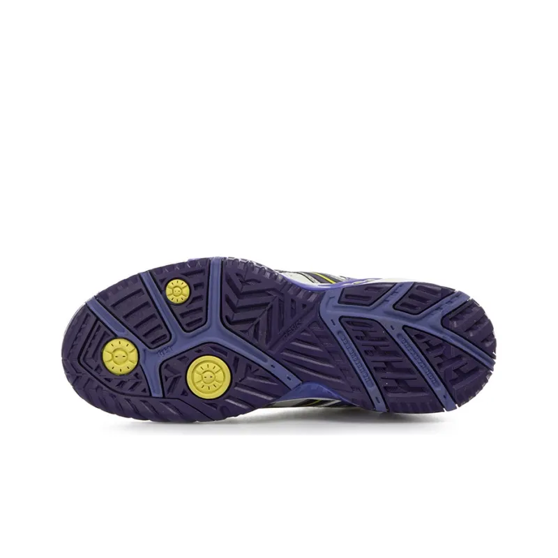 Asics Gel-Resolution 5 Wear-Resistant Low-Top Tennis Shoes Women's White Purple-4