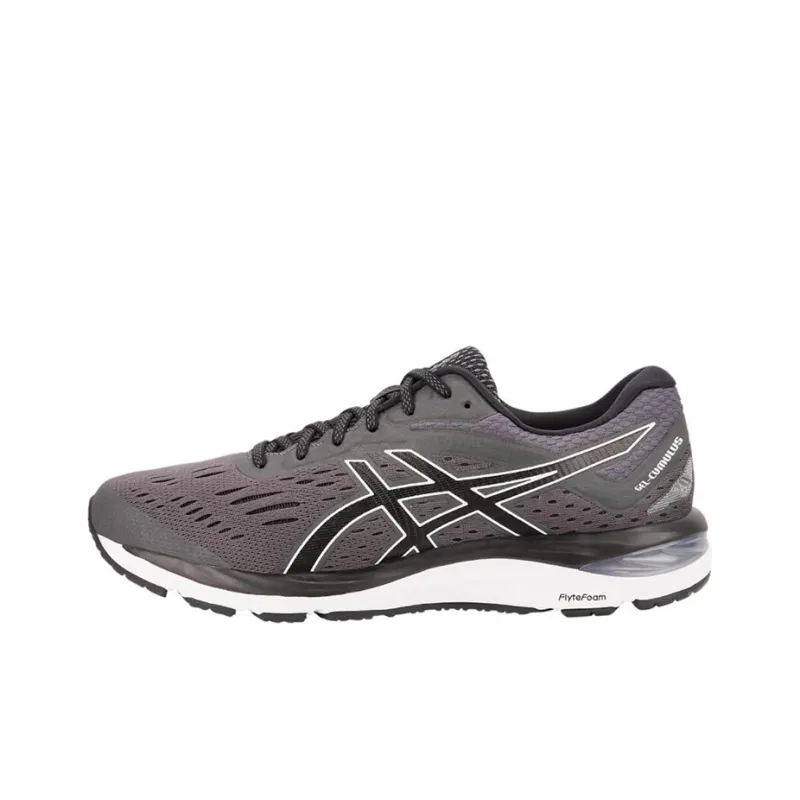Asics Gel-Cumulus 20 Running Shoes Men Low-Top Gray/Black-0