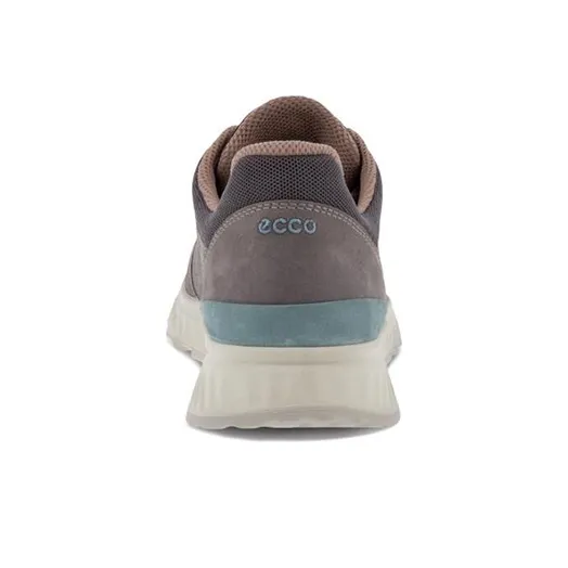 Ecco Exostride Breathable Low-Top Running Shoes Women's Gray Purple-3