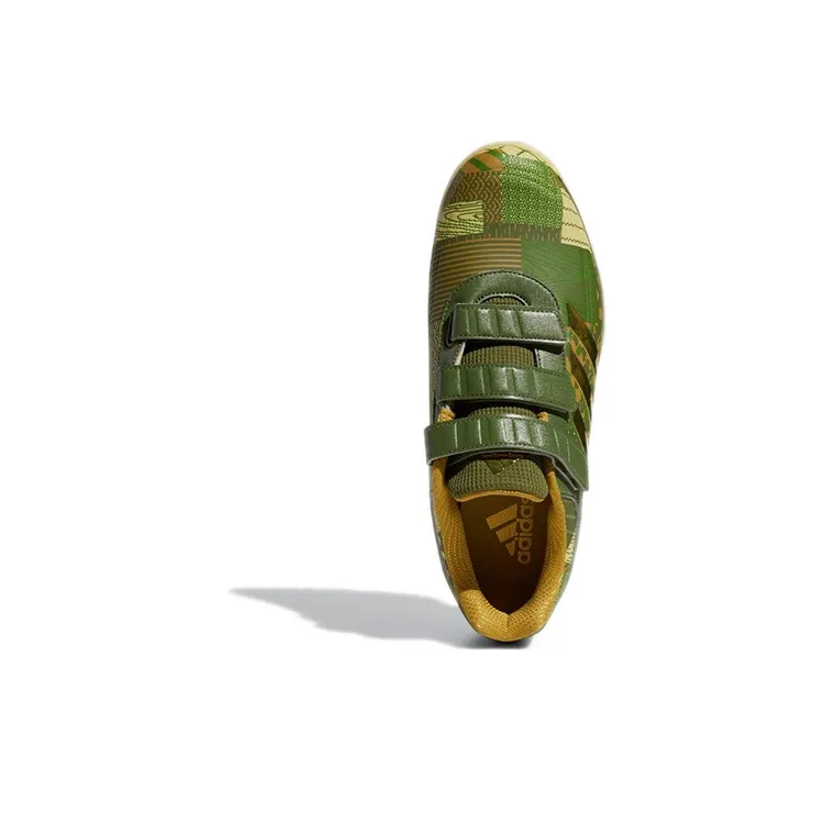 Adidas Japan Trainer Graphic Wear-Resistant Low-Top Running Shoes Men's Olive Green-4