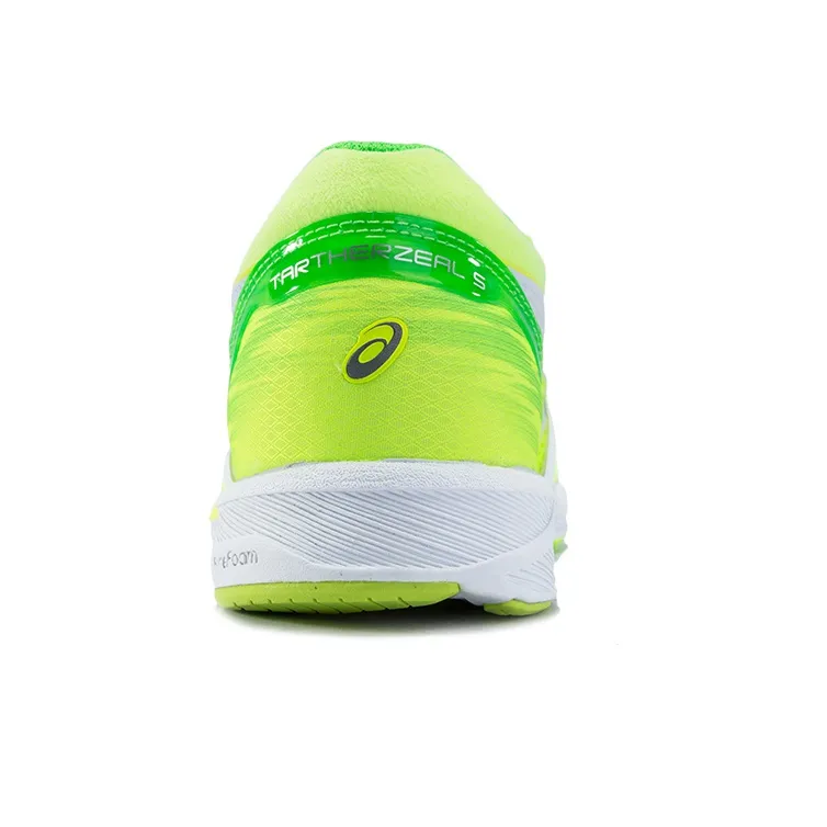Asics Tartherzeal 5 Lady Wear-Resistant Low-Top Running Shoes Women's Yellow Green-3