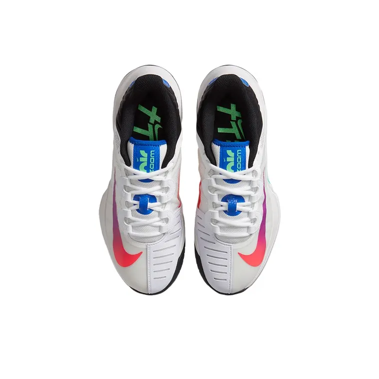 Nike Court Air Zoom Gp Turbo White Black Electro Green Women's-3
