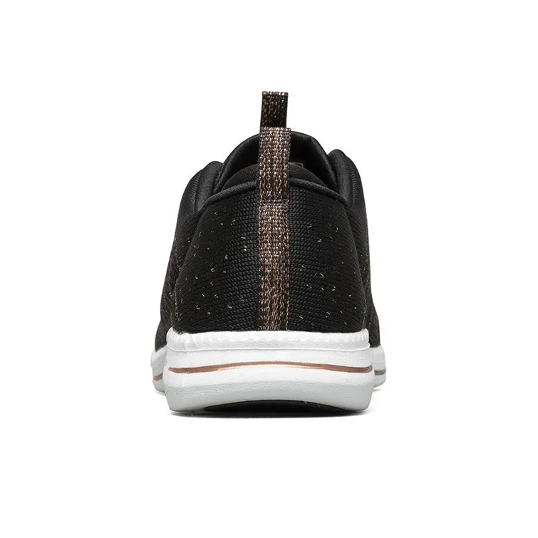 Skechers Gratis Collection Casual Shoes Women's Low Top Black/Gold-3
