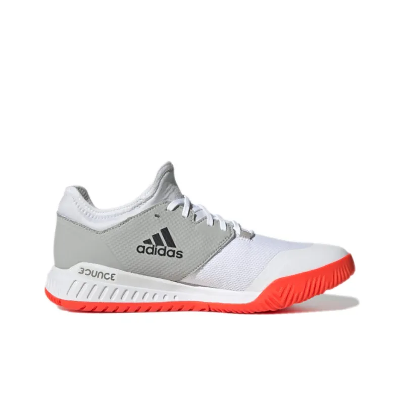 Adidas Court Team Bounce Anti-Slip And Wear-Resistant Breathable Low-Top Running Shoes Men's White Black-1