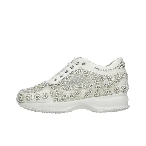 HOGAN Interactive Casual Shoes Women's Low-Top White