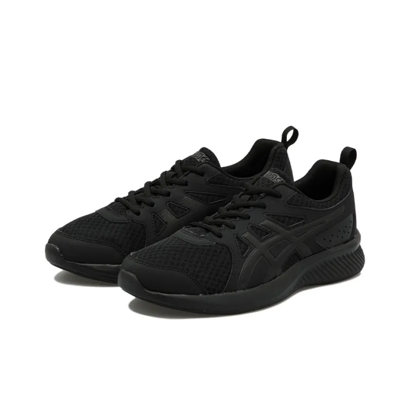 Asics Stormer Ls 2 Wear-Resistant Slip-Resistant Low-Top Running Shoes Men's Black-2