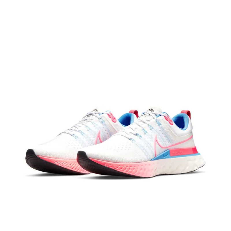 Nike React Infinity Run Flyknit 2 Sail Racer Pink-2