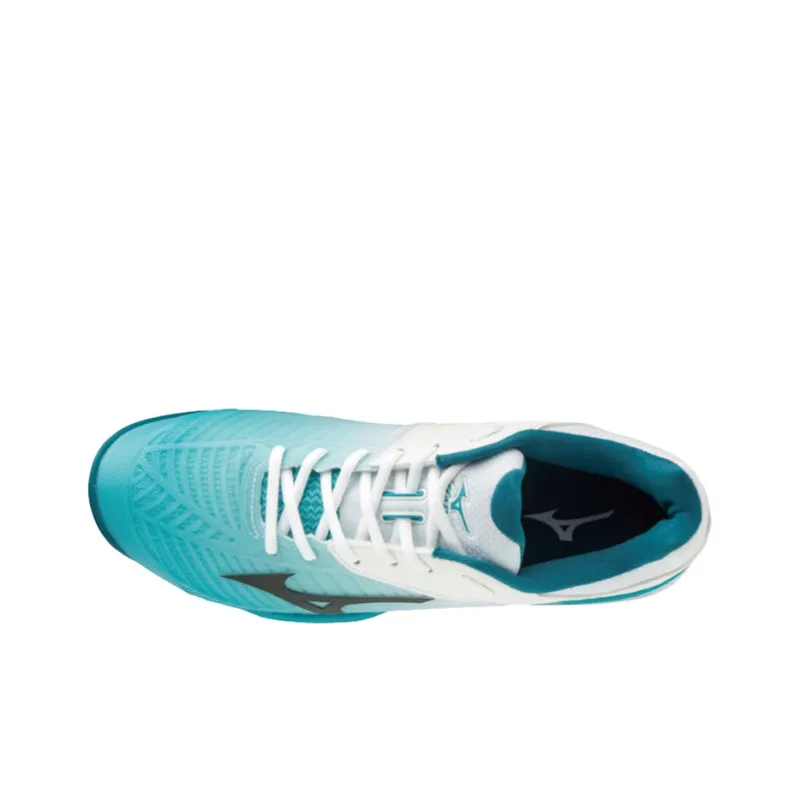 Mizuno Wave Exceed Tour 3 CC 'White Peacock Blue'-1