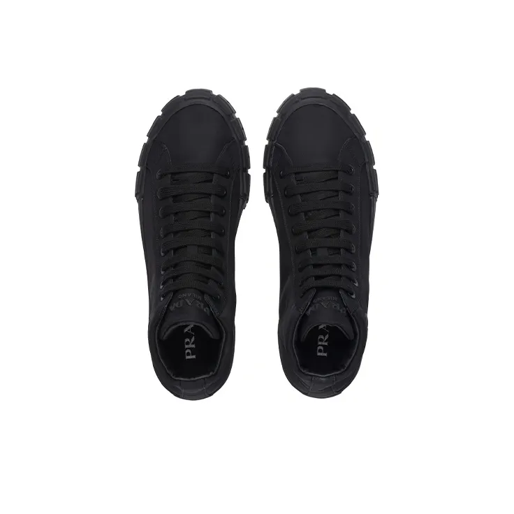 PRADA Gabardine Re-Nylon High 'Black'-3