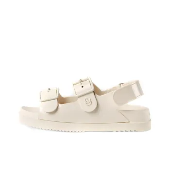 GUCCI Mini Double G Sandal Off White Rubber