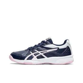 Asics Court Slide Clay Anti-Slip Wear-Resistant Low-Top Tennis Shoes Women's Blue Pink