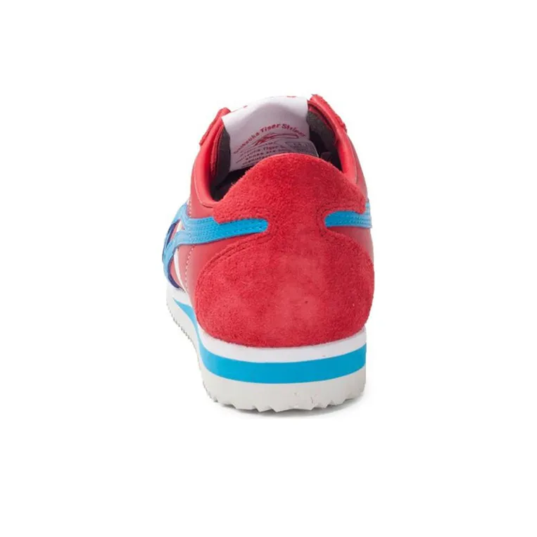 Onitsuka Tiger Corsair Abrasion Resistant Low Top Casual Shoes Unisex Red Blue White-4