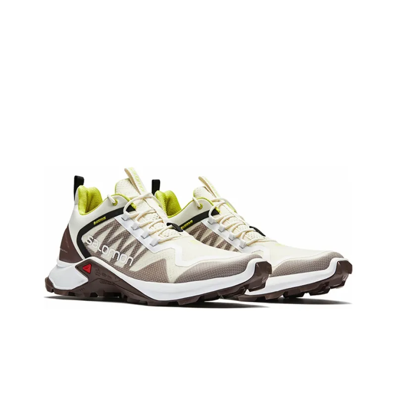 SALOMON Speedcross Asphalt Running Shoes Men Low-Top White/Brown-1