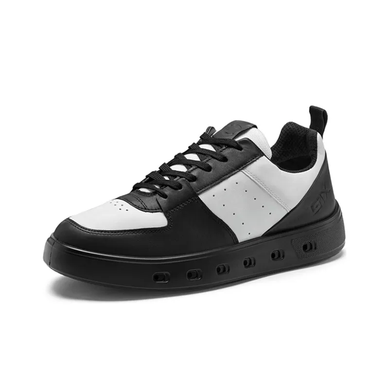 Ecco Street 720 Series Lightweight Low Top Skateboard Shoes Men's Black-2