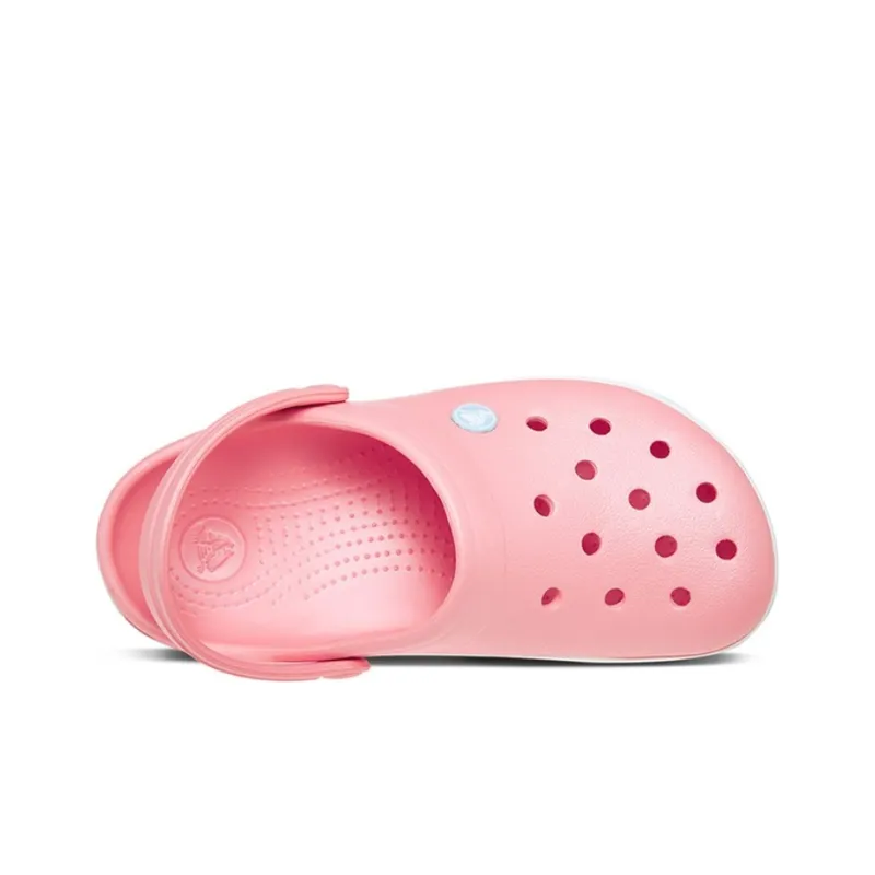Crocs Beach Sandals Pink White Unisex 'Pink White'-2