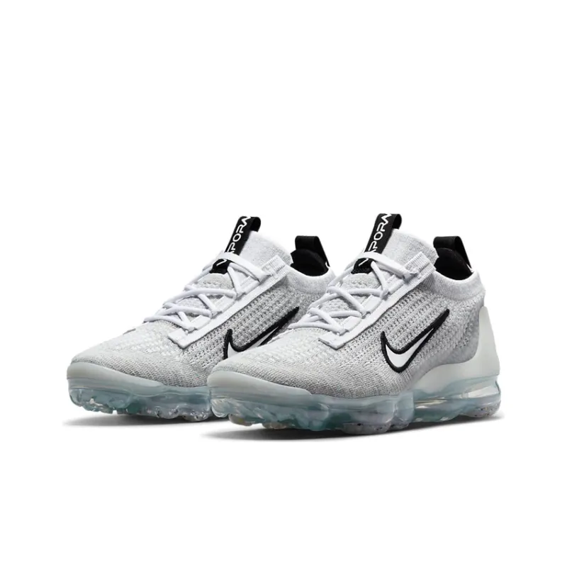 Nike Air VaporMax 2021 Fk White Metallic Silver GS-2