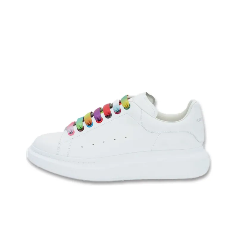 Alexander McQueen Oversized Sneaker 'White Multicolor'-0