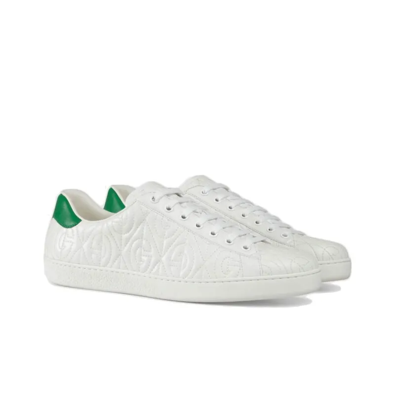 GUCCI Ace G 'Rhombus White'-1