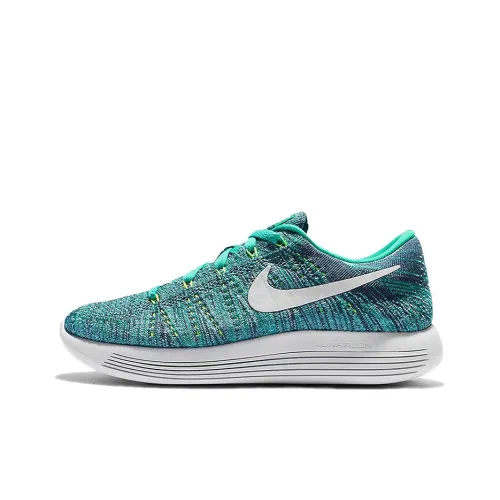 Nike LunarEpic Flyknit Running Shoes Women's Low-Top Lake Green