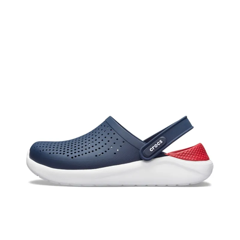 Crocs LiteRide Shoe Beach Sandals Unisex Blue Red-0