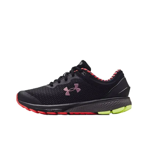 Under Armour Charged Escape 3 Running Shoes Women's Low-Top Black/Red