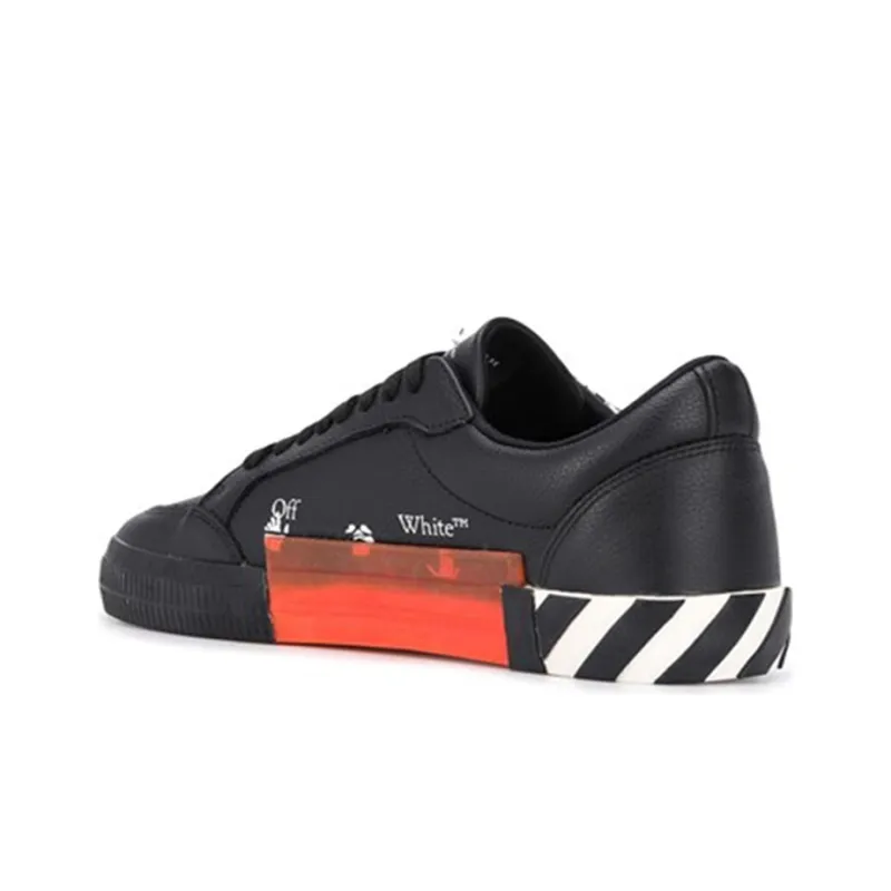 OFF WHITE Low Vulc Black White-1