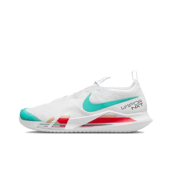 Nike Court React Vapor Nxt Hc White Habanero Red Pomegranate Washed Teal