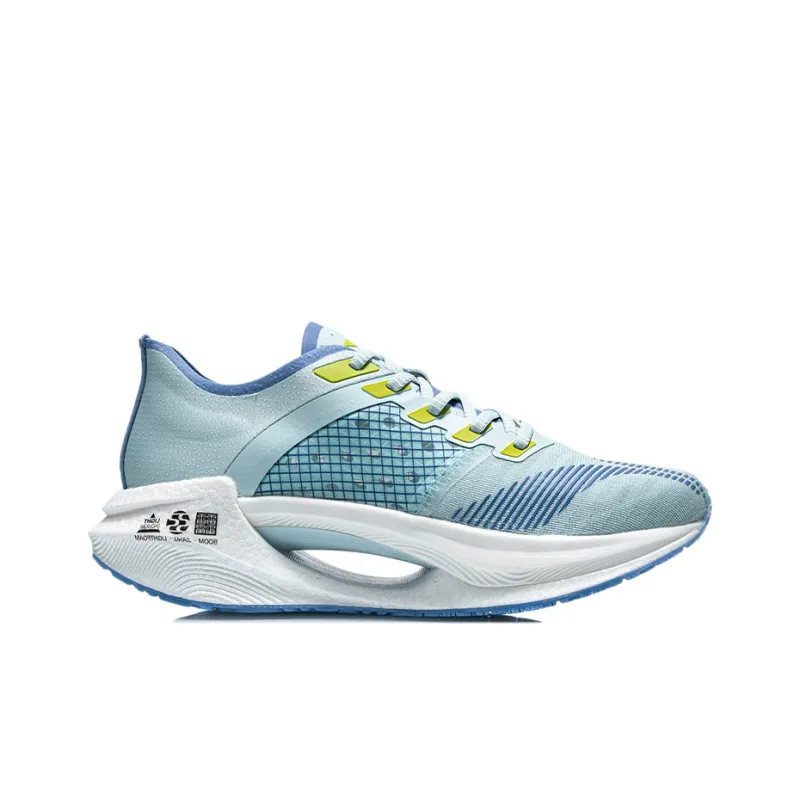 LINING Jueying Essential Running Shoes Men Low Top Light Blue Purple-1