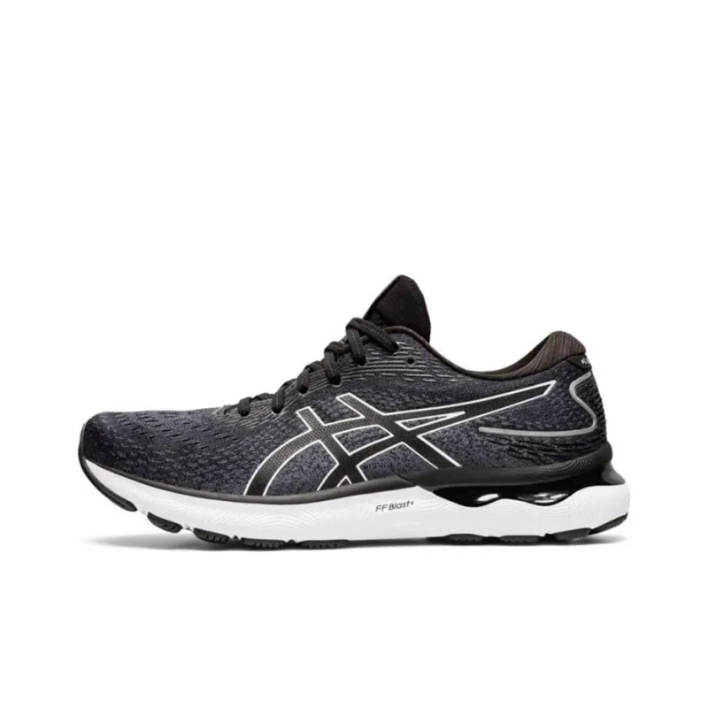 Asics Gel Nimbus 24 2E Wide 'Black White'-0