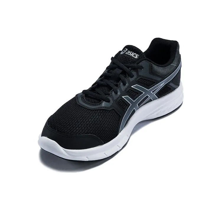 Asics Gel-Excite 5 Lightweight And Breathable Low-Top Running Shoes Men's Black Gray-1