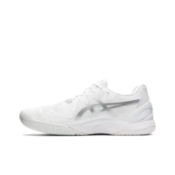 Asics Gel Resolution 8 White Pure Silver
