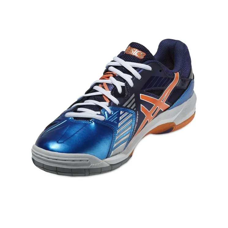 Asics Ge Sensei 5 Running Shoes Men Low Top Blue/Yellow-2