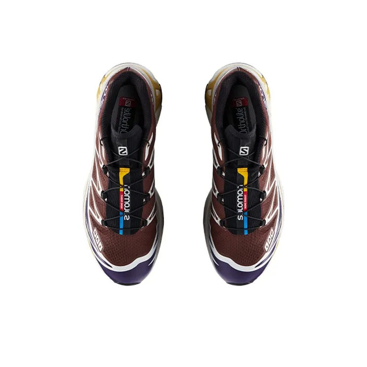 SALOMON XT 6 Outdoor Shoes Unisex Low Top Chocolate-5