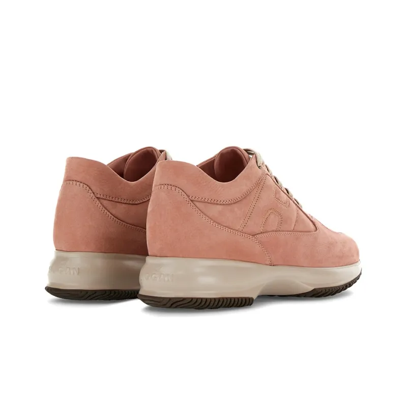 HOGAN Interactive Low-Top Casual Shoes Women's Pink-3