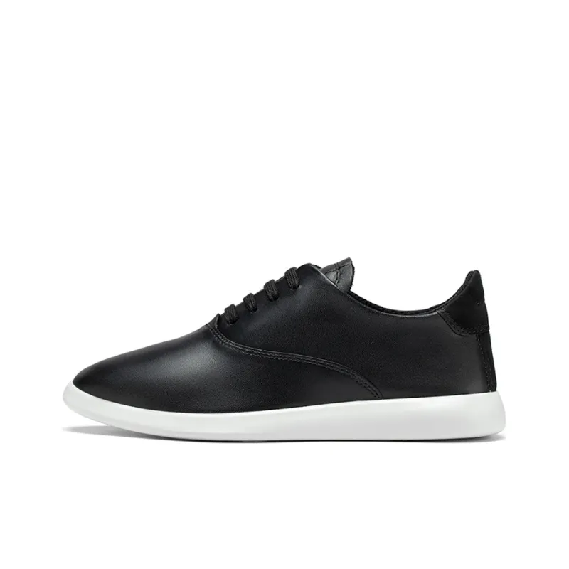 Ecco Skateboard Shoes Women's Low Top Black-0