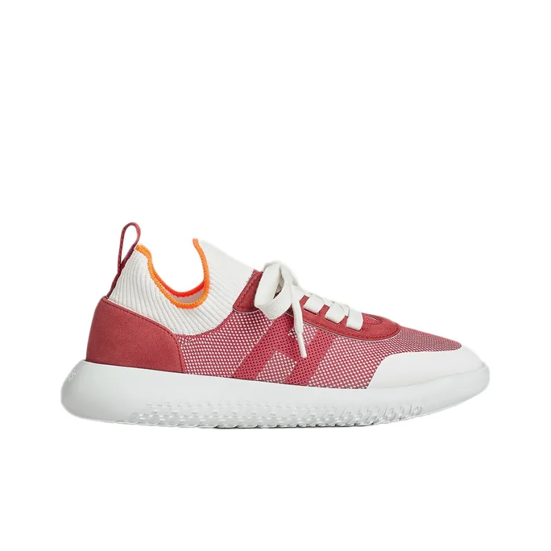 HERMES Crew Cushioning Anti Slip And Wear Resistant Low Top Casual Shoes Women's Pink-1