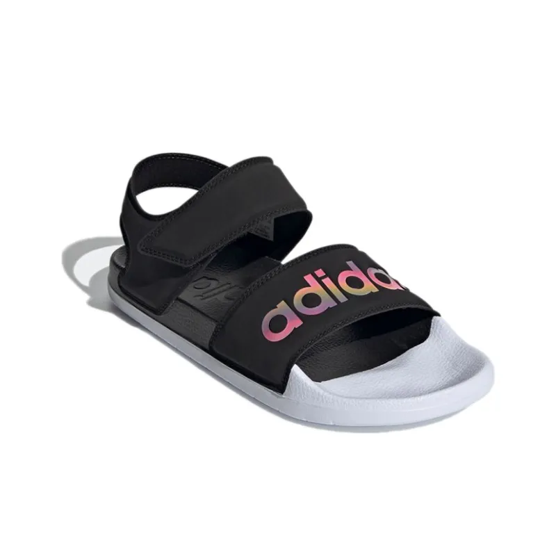 Adilette Women's Adidas Sandal 'Black Iridescent' Women's-2