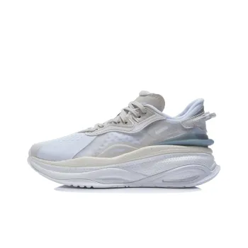 LiNing Exceed 5 Anti Slip And Wear Resistant Lightweight Low Top Running Shoes Women's White