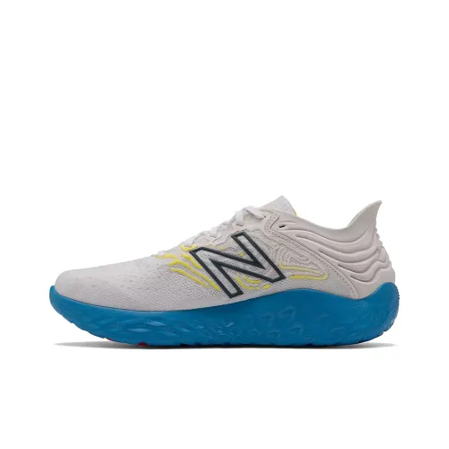 New Balance NB Fresh Foam Beacon V3 Breathable Low-Top Running Shoes Men's Blue White