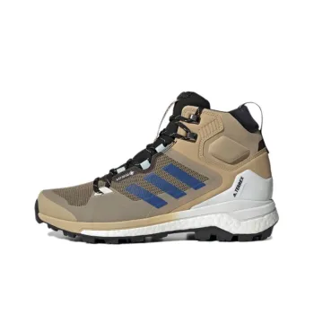 Adidas Terrex Skychaser 2 Mid Gore-Tex Hiking Wear-Resistant High-Top Trekking Shoes Men's Brown