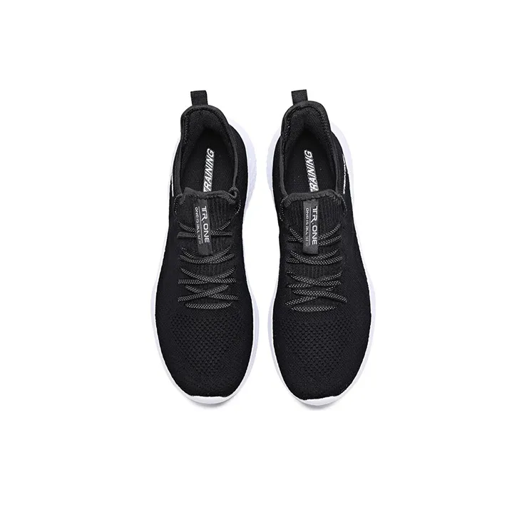 361° NFO Running Shoes Men Low Top Black/White-1