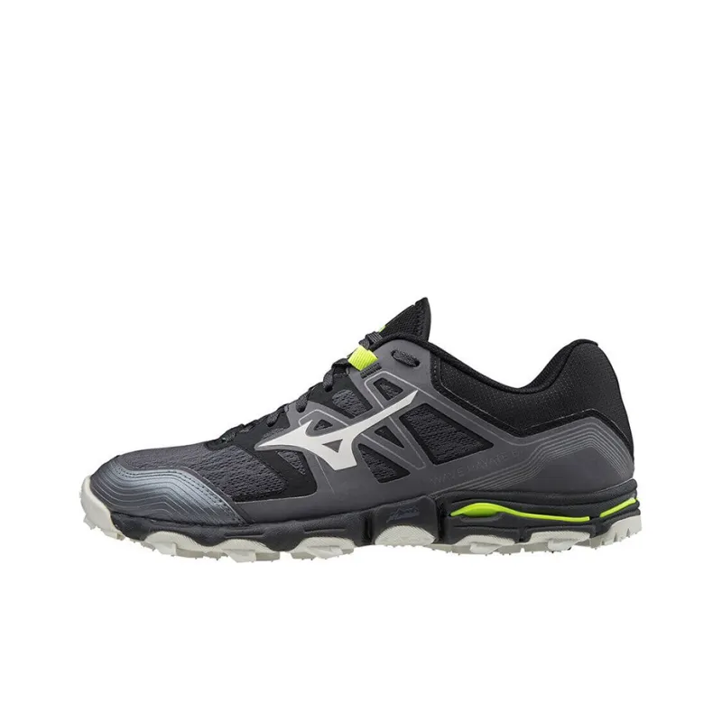 Mizuno Wave Hayate 6 Durable Breathable Low-Top Running Shoes Men's Black White-0