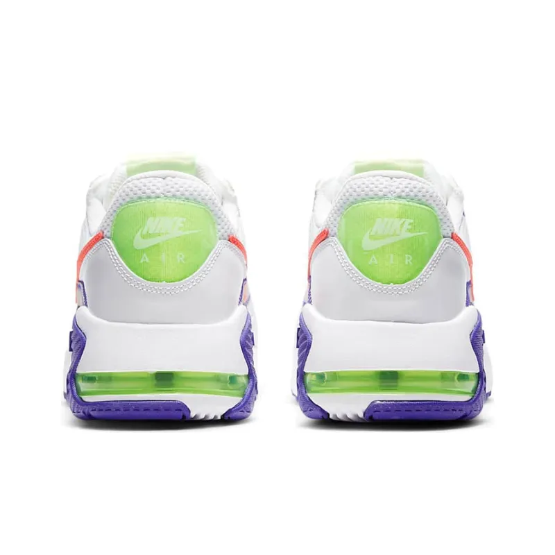 Nike Air Max Excee White Indigo Burst Volt Bright Crimson-4