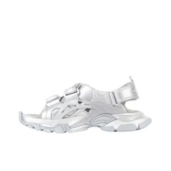 Balenciaga Track Sandal Silver Women's