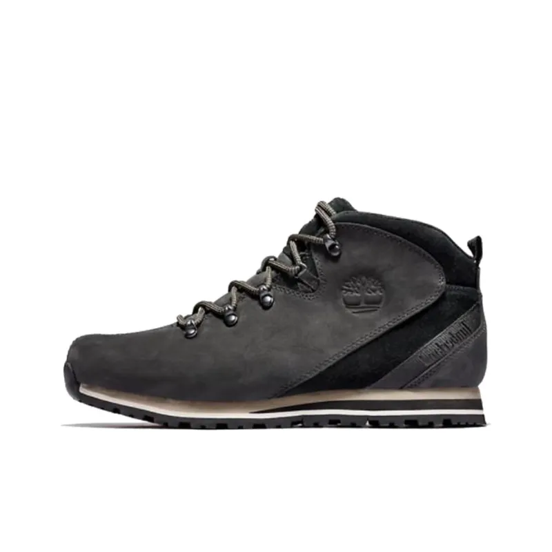 Timberland Bartlett Ridge Cushioning Wear-Resistant Mid-Top Hiking Shoes Men's Black-0