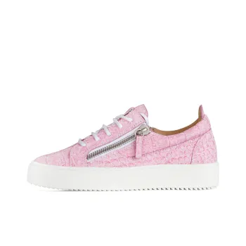 Giuseppe Zanotti/GZ Low Top Skateboard Shoes Women's Pink