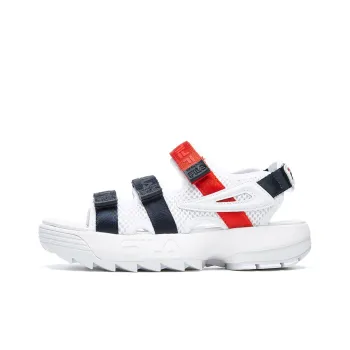 FILA Disruptor Ii Sandal White/black/red Women's