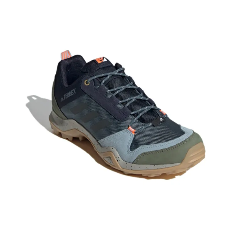 Adidas Terrex AX3 GTX Outdoor Shoes Men Low Top Ink Blue-2